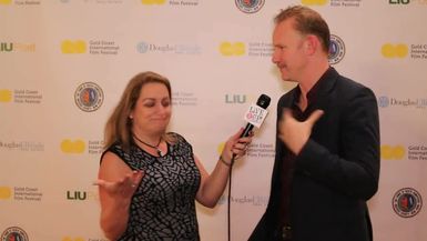 Morgan Spurlock visits Live it Up with Donna Drake at the Gold Coast International Film Festival
