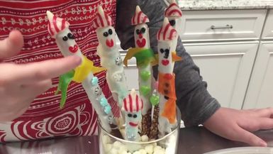 Chef Hannah's Marshmallow Snowmen
