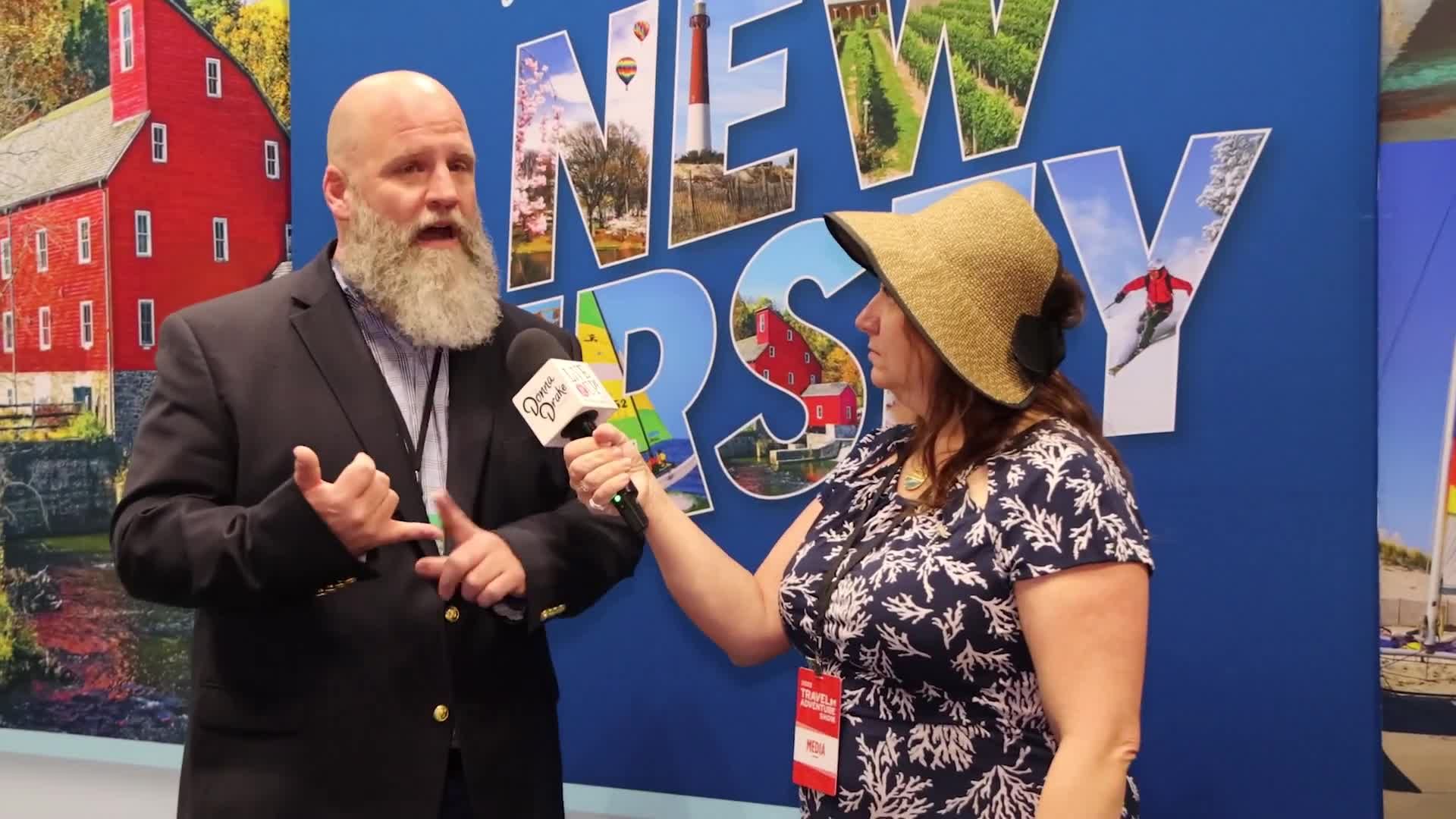 The Donna Drake Show Visits South Jersey and Atlantic City at the 2023 Travel and Adventure Show