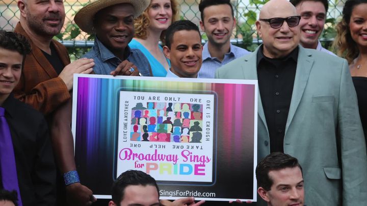 BROADWAY SINGS FOR PRIDE NYC & PAVLINA w  SUZE ORMAN, SAM CHAMPION & BROADWAY STARS