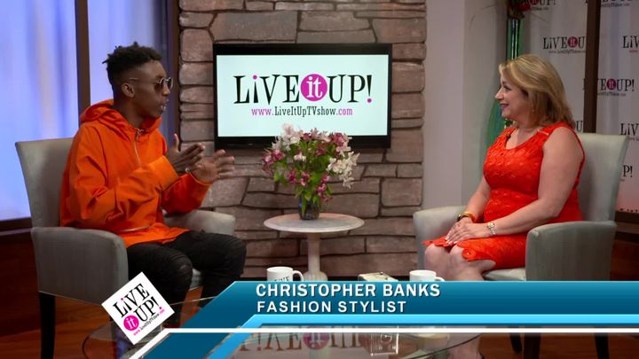 Live it Up with Donna Drake welcomes Fashion Stylist Chris Banks