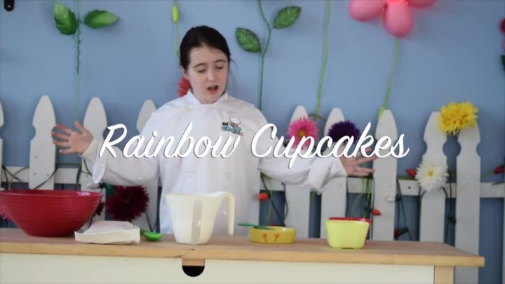 Rainbow Cupcakes with Chef Hannah