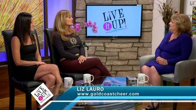 Live it Up with Donna Drake and Cheerleaders for Youth -  Liz Lauro and Tara Beal
