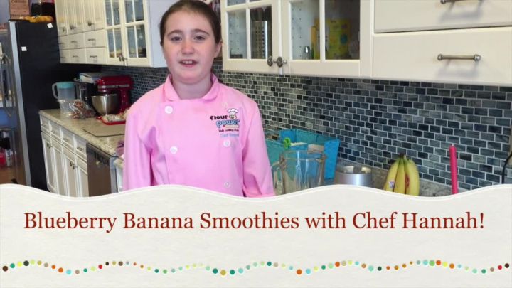 Blueberry Banana Smoothies with Chef Hannah