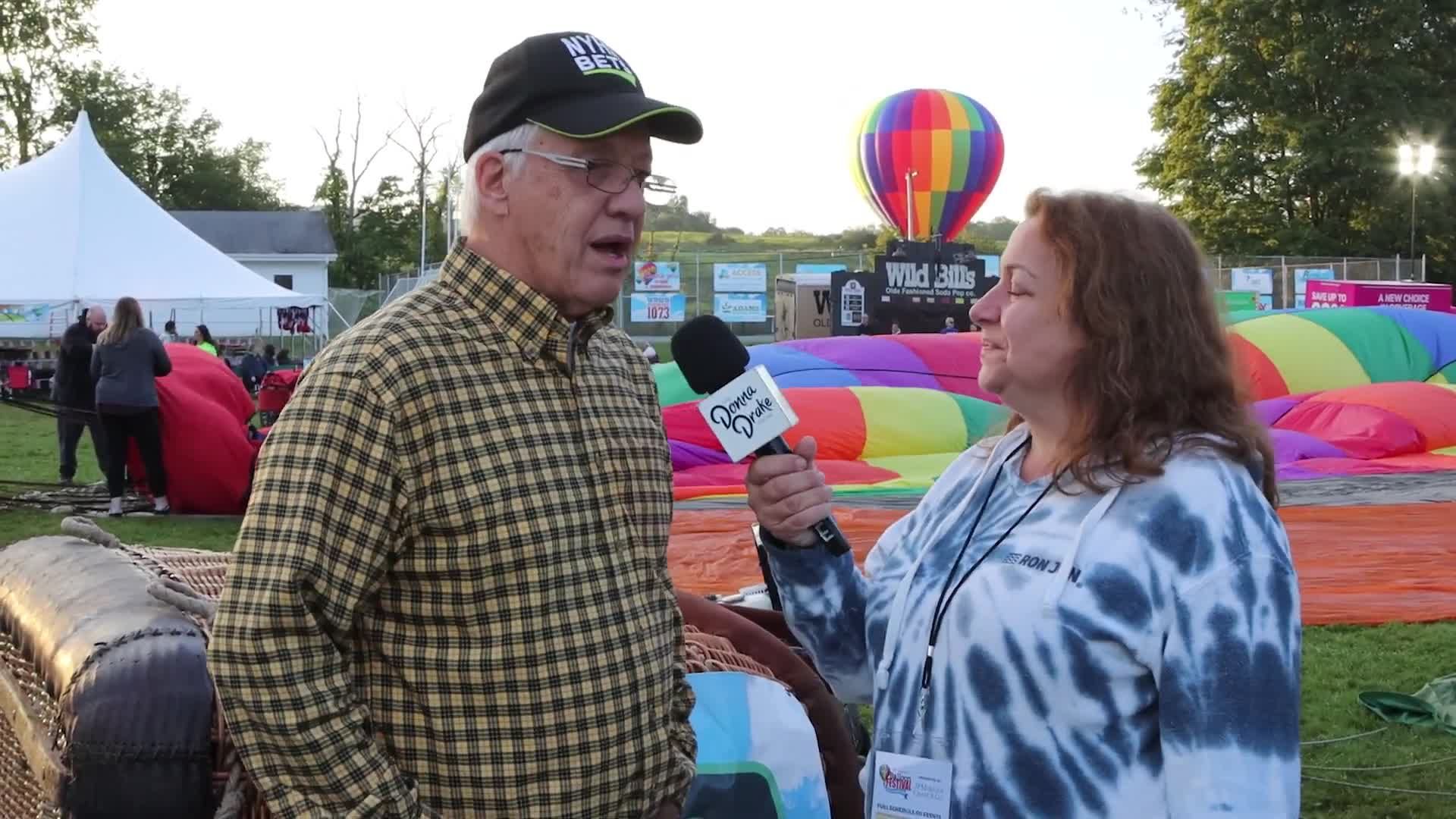The Donna Drake Show Attends the Hudson Valley Hot Air Balloon Festival