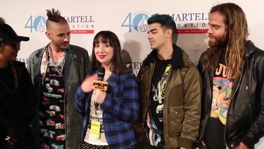DNCE Interview w/PAVLINA Talk their style & New song "Cake By The Ocean" / Joe Jonas