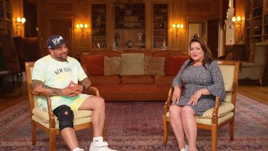 DJ Skribble talks about his USO tour, his dad, and his Tatoos on The Donna Drake Show at Oheka Castle 