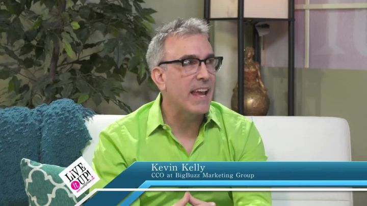 The Buzz Bubble: Personal Branding - Kevin Kelly on Live it Up! with Donna Drake