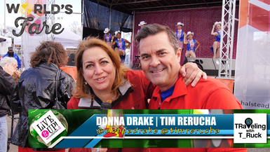 Live it Up with Donna Drake and Tim Rerucha a.k.a. T_Ruck at the WORLD'S FARE 