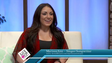 MarissaAnn talks about THE VOICE & her career on Live It Up with Donna Drake