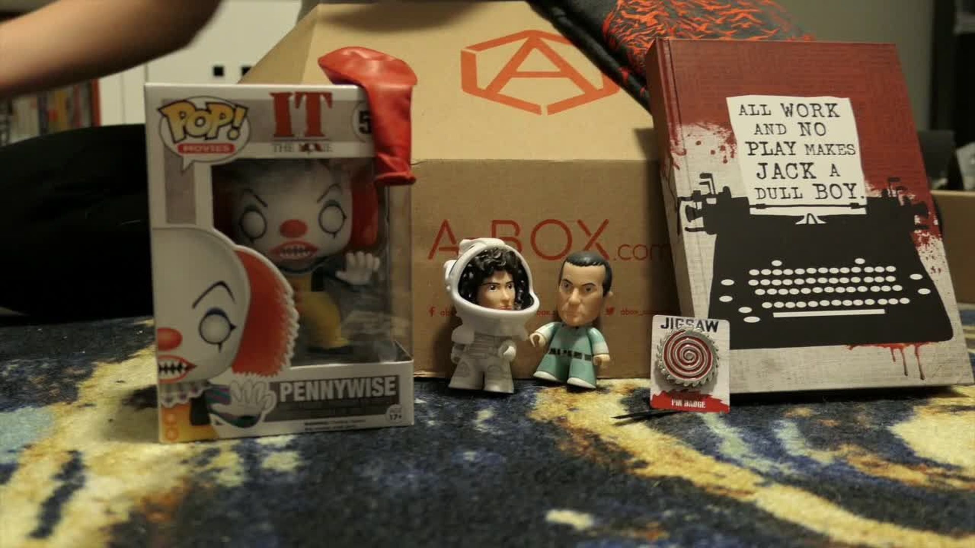 Geek Girl Review: A-BOX Subscription Horror Edition