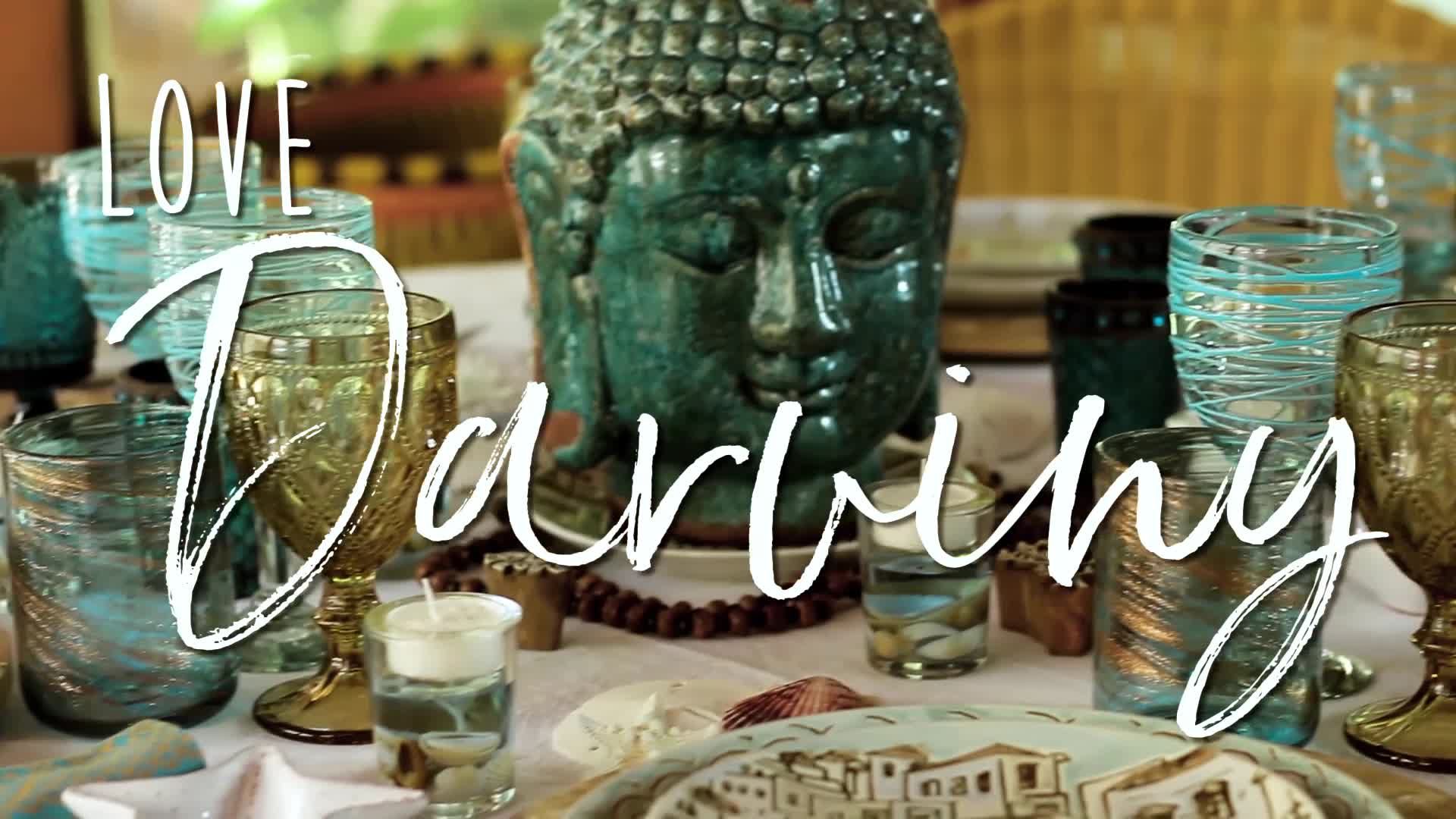 The Love, Darviny Show - How to Make a Greek Zen Table Trailer 