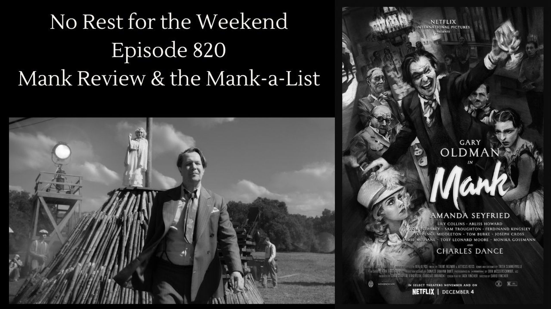 Episode 820: Mank Review & The Mank-a-List