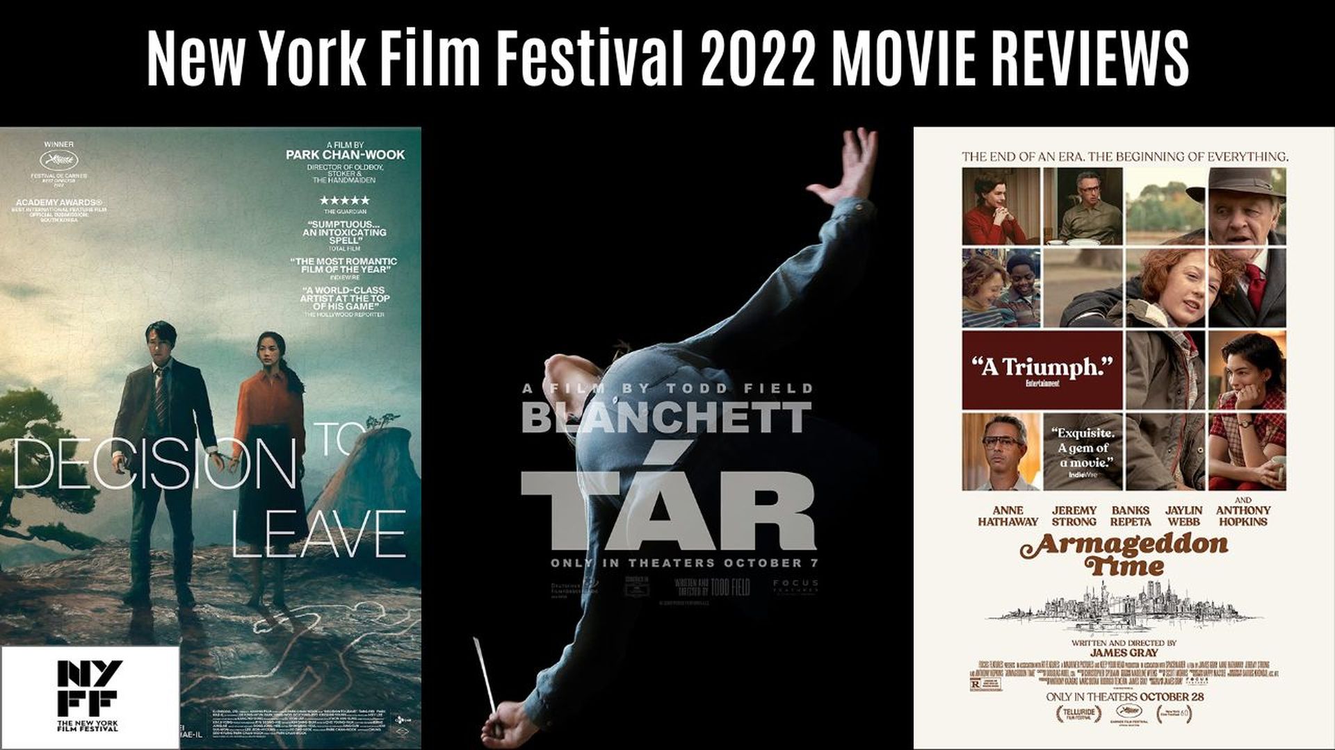 Episode 1214: New York Film Festival 2022 Recap