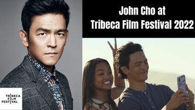 John Cho on the Red Carpet of the Tribeca Film Festival