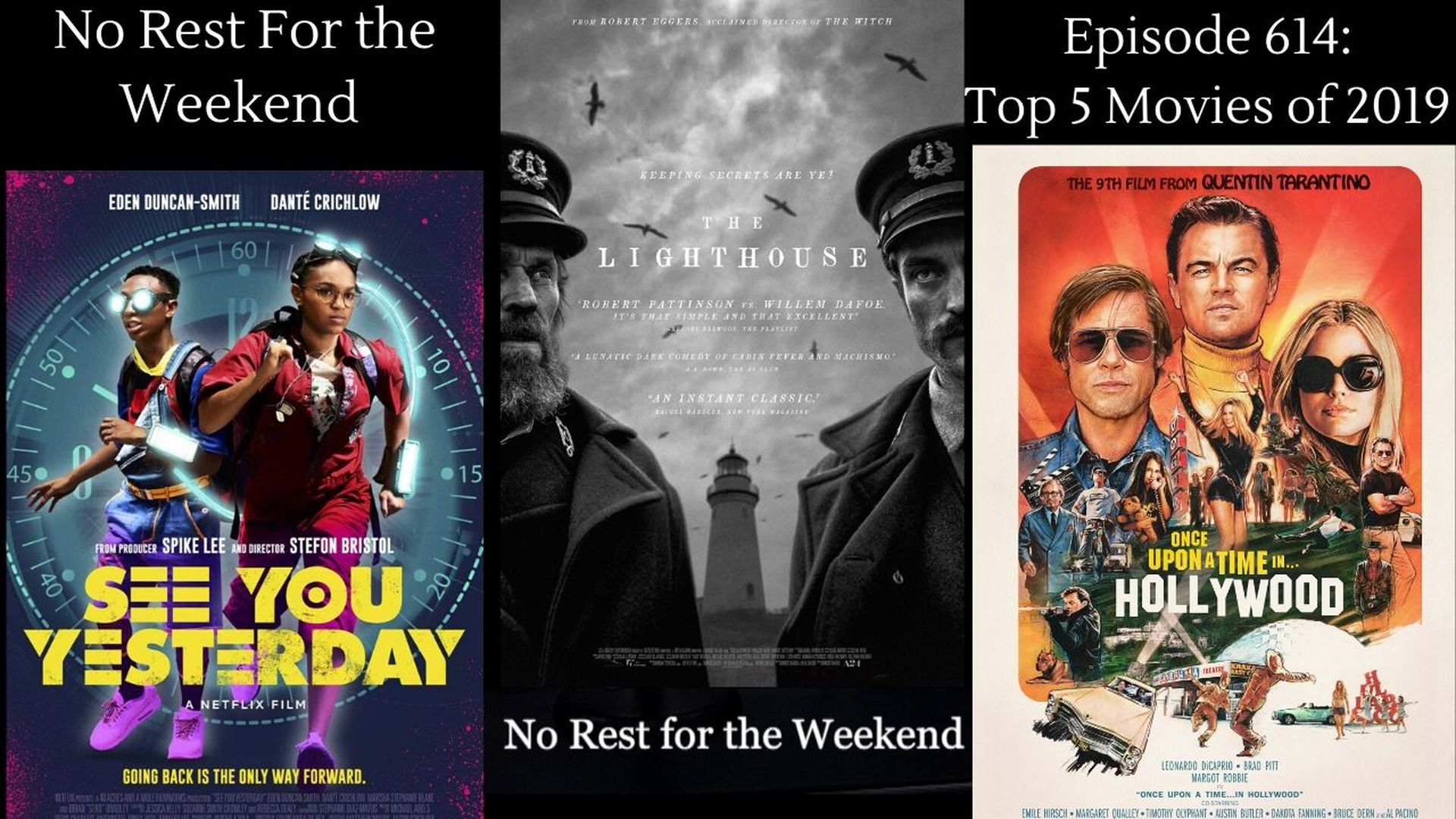 Episode 614: Top 5 Movies of 2019