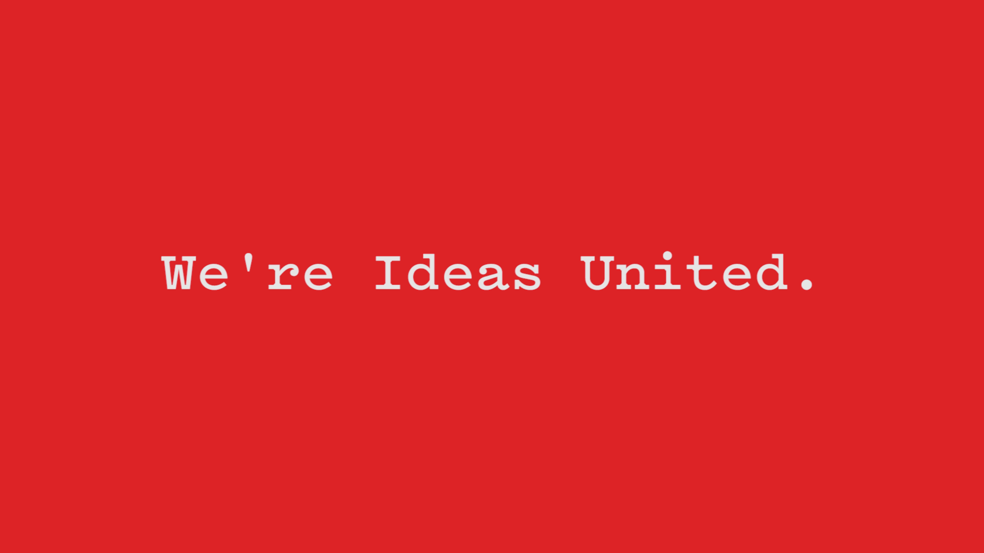 We Are Ideas United