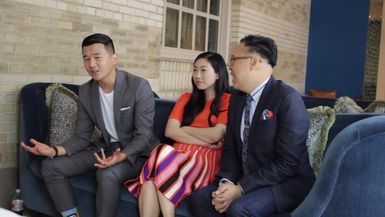 Crazy Rich Asian cast sits down with The Local Lense