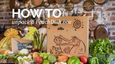 How to : Unpack a PeachDish box