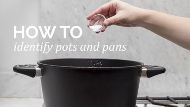 How to : Identify pots + pans