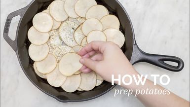 How to : Prep potatoes