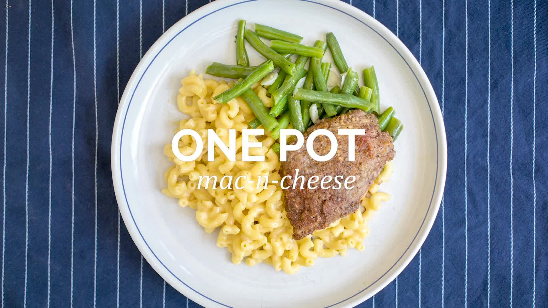 One Pot Mac-N-Cheese
