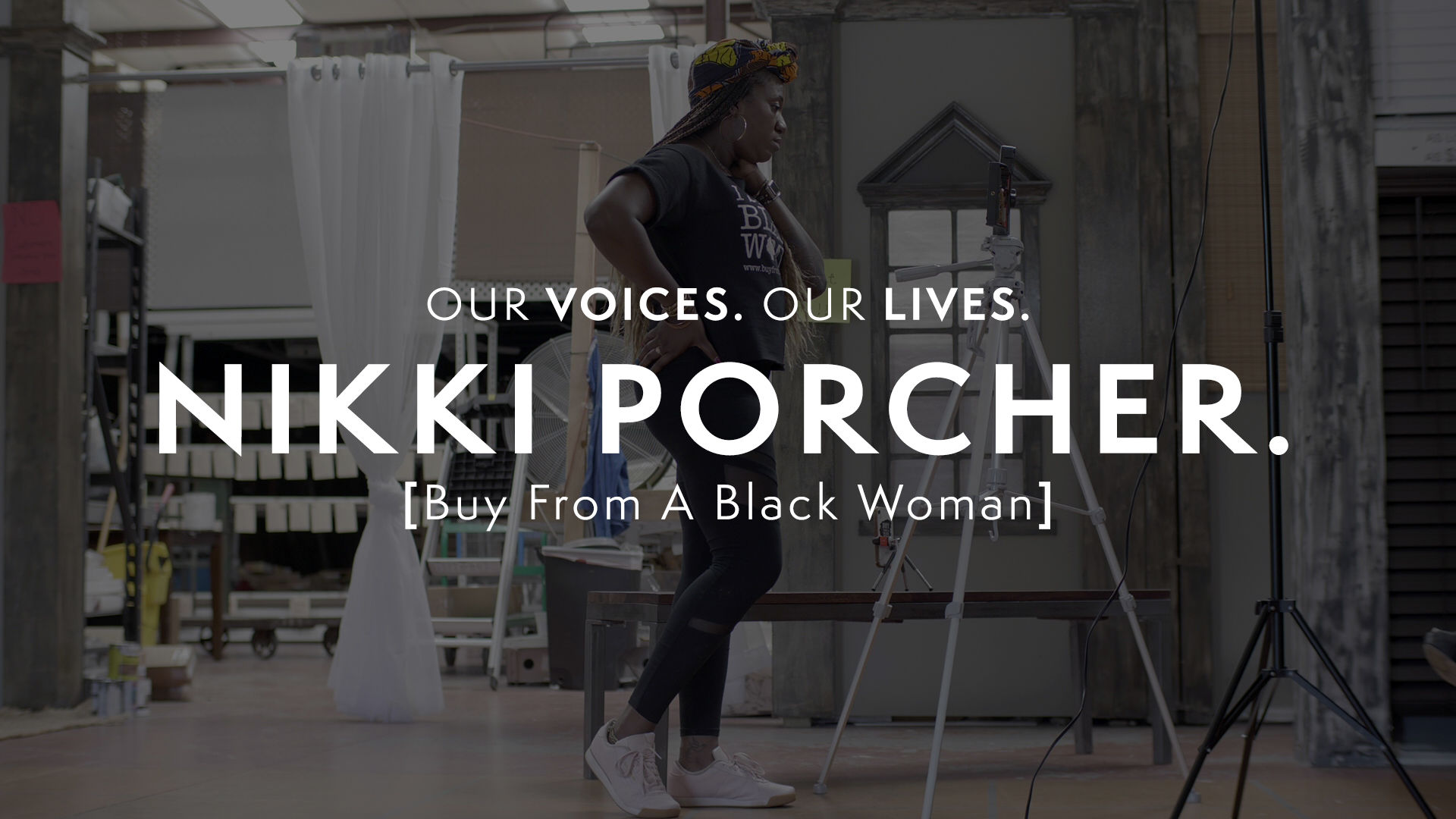 Our Voices. Our Lives. presents NIKKI PORCHER.