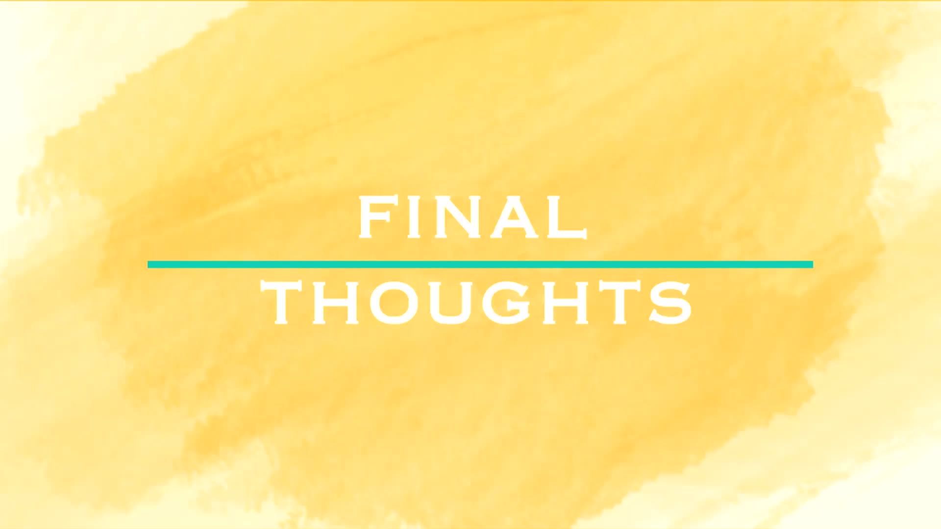 Final Thoughts - Ep. 14