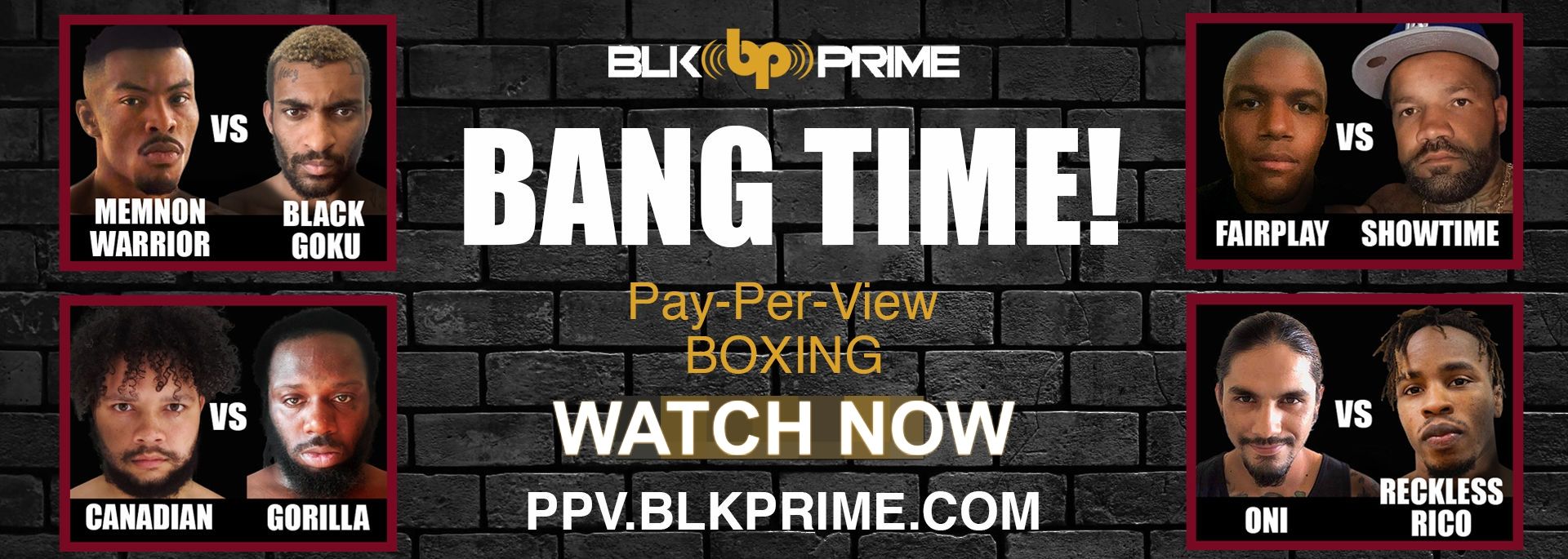 BLK Prime Boxing Bang Time
