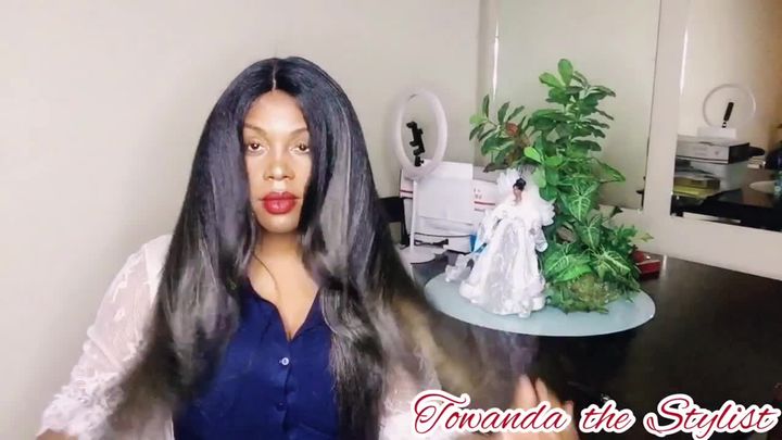 Watch my daughter Install and style my wig by Outre