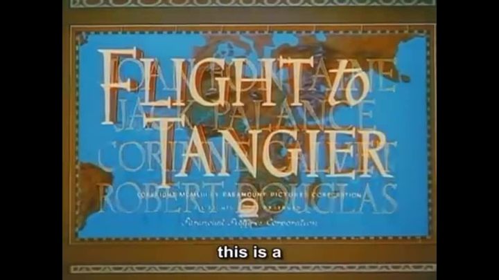 Flight To Tangier