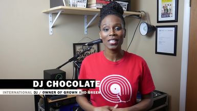 DJ Chocolate congratulates CREW-TV on their Mother's Day Launch