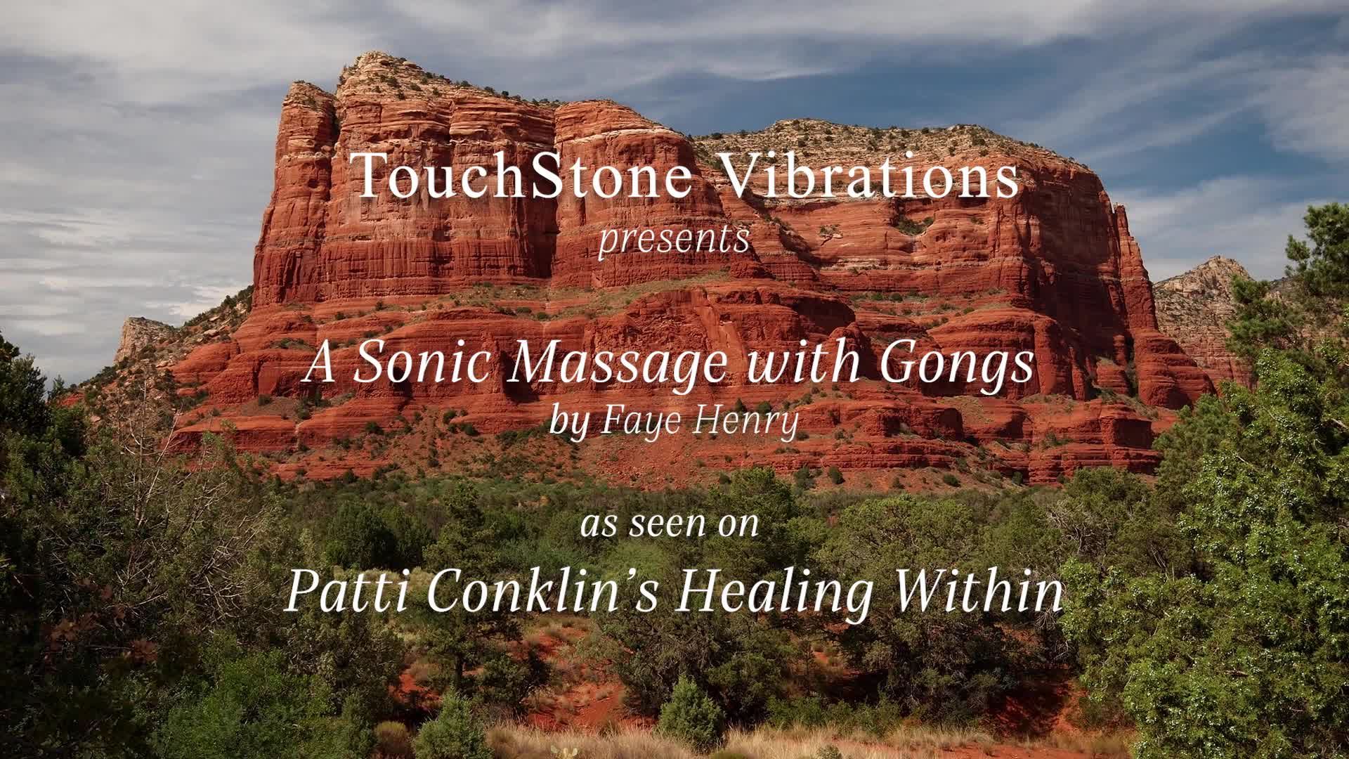A Sonic Massage with Gongs as seen live on Healing Within June 29th 2022