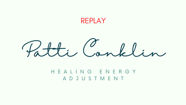 REPLAY Live Healing Energy Adjustment