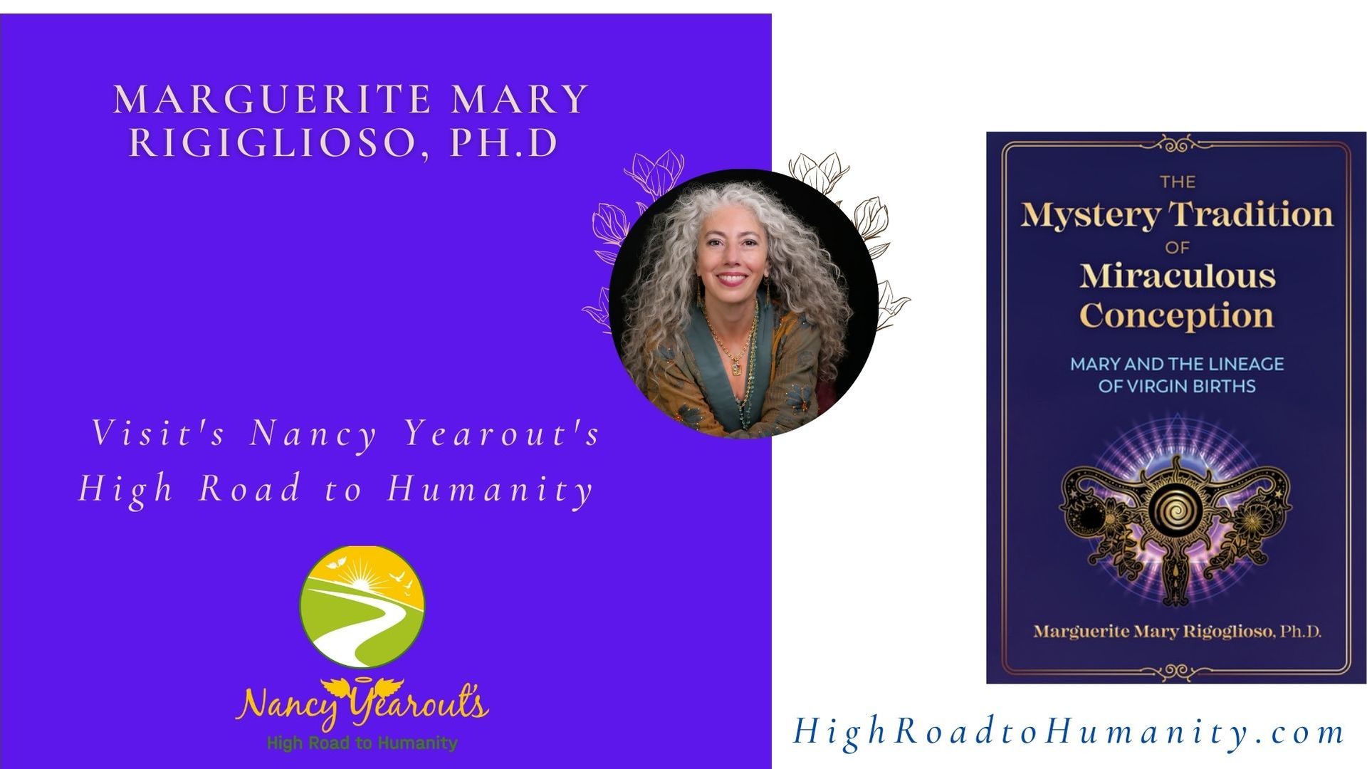 The Mystery Tradition of Miraculous Conception with Marguerite Mary Rigoglioso on High Road
