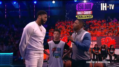 Noah Visits Kids' Choice Sports 2019: Dwyane Wade Slime Moment, Arrivals & Interviews