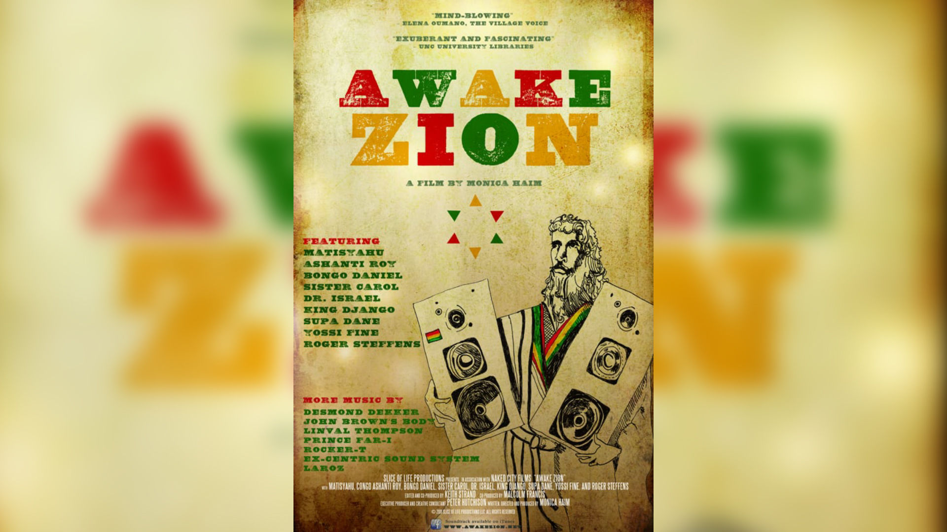 AWAKE ZION: A Feature Doc Exploring the Links Between Rasta, Reggae & Judaism (2005)