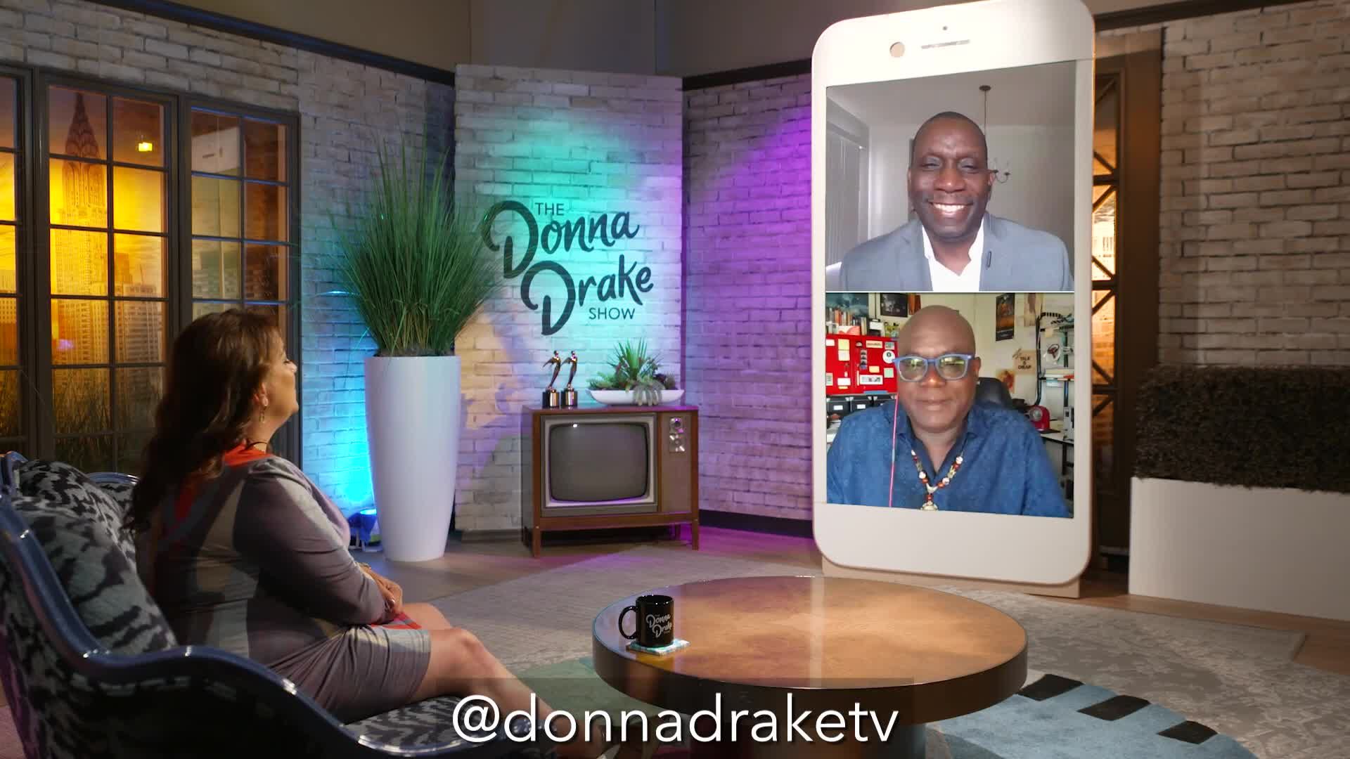 The Donna Drake Show Welcomes Barton Adams, Robin C. Adams and Gessie Mesamours