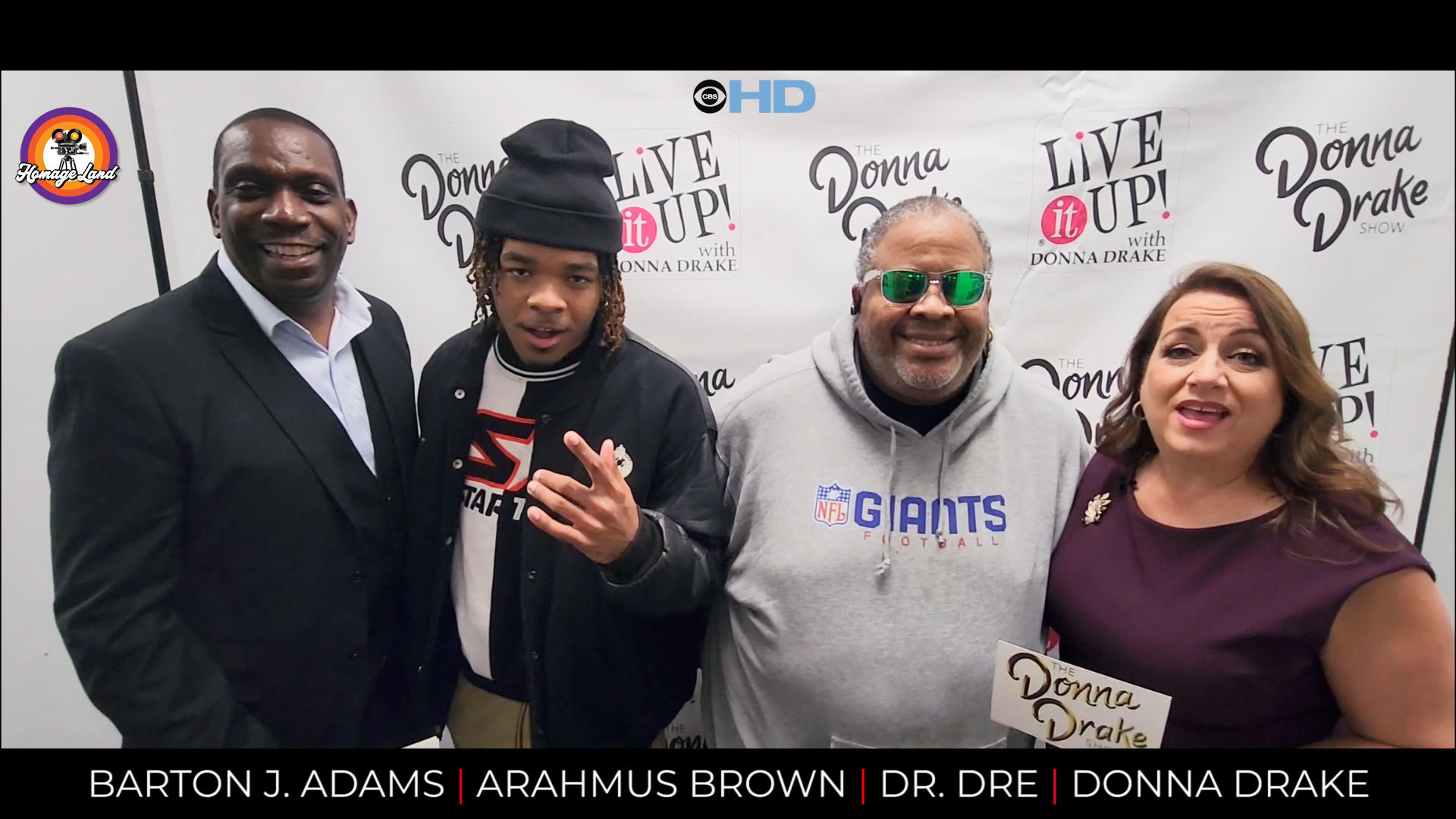 Dre. Dre (Yo MTV Raps) & Arahmus Brown on The Donna Drake Show/HLTV (Promo)