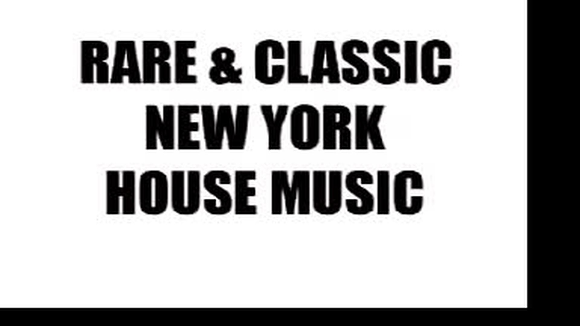 Classic Underground New York House Music DJ Mix (Mixed by Jeremy Sylvester - Love House Records)