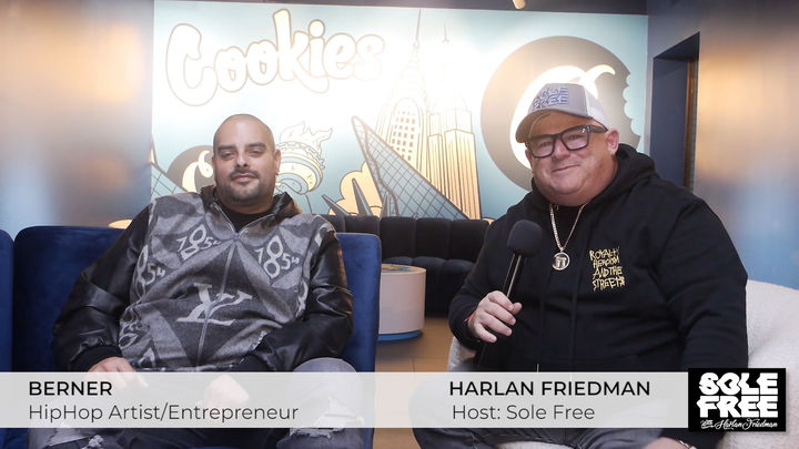 SOLE FREE's Harlan Friedman at Cookies NYC