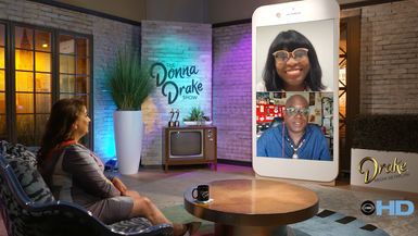 Brooklyn Talks With Gessie On The Donna Drake Show CBS