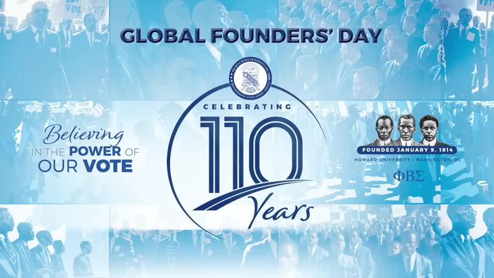 110th Global Founders' Day Celebration  Phi Beta Sigma Fraternity, Inc.