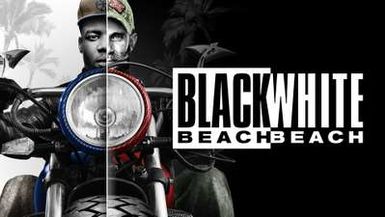 BLACK BEACH/WHITE BEACH