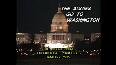 The Aggies Go To Washington