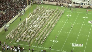 2014 TAMU vs Ole Miss Halftime Drill