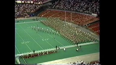 1990 TAMU vs Houston Halftime Drill