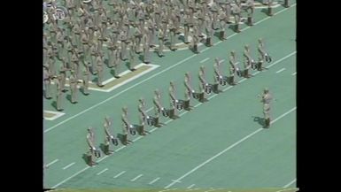 1987 TAMU vs Baylor Halftime Drill