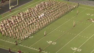 2009 TAMU vs Utah State Halftime Drill