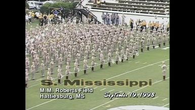 1998 TAMU vs Southern Miss Halftime Drill